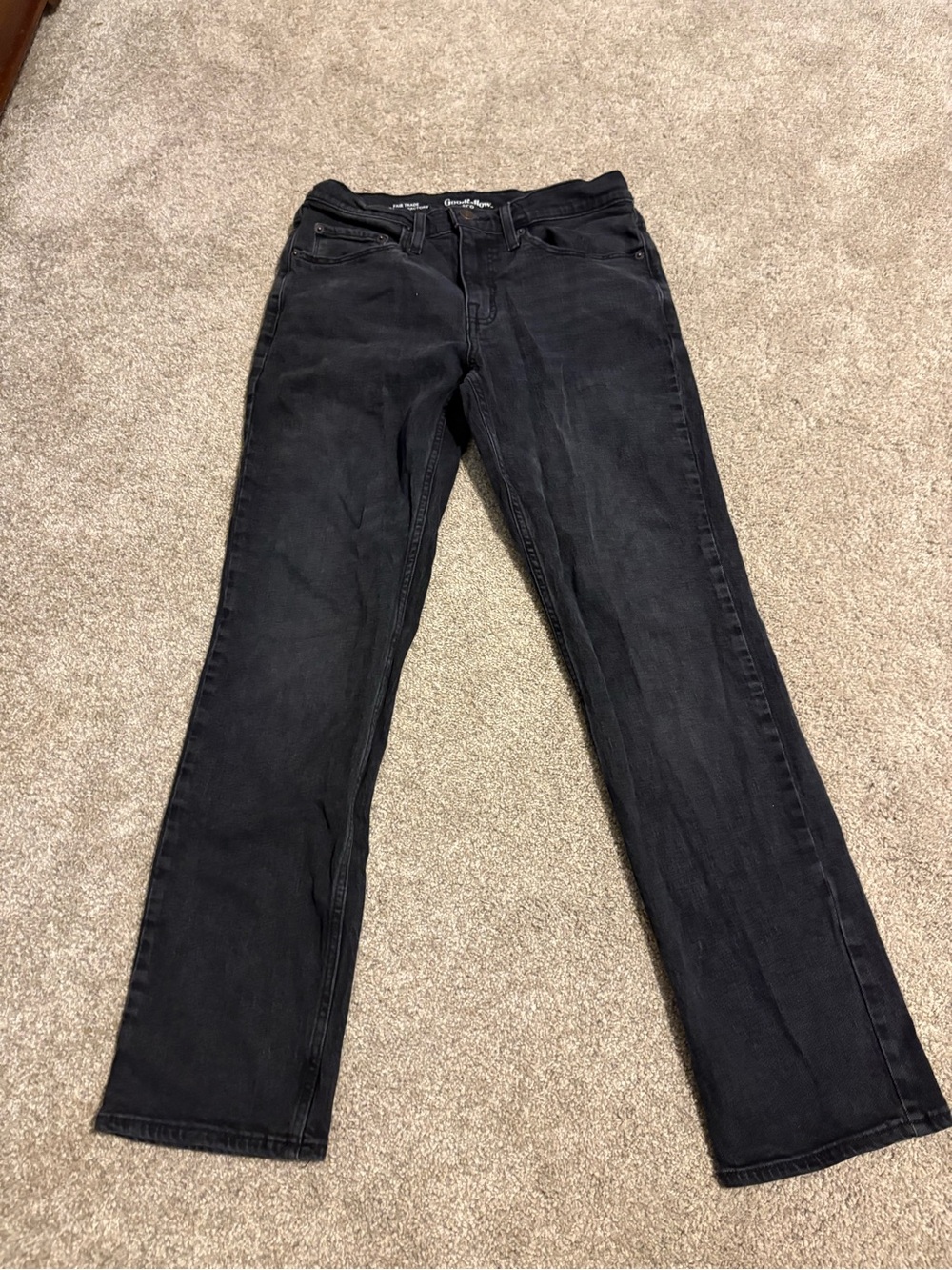 Goodfellow & Co Black Straight-Leg Men’s Jeans